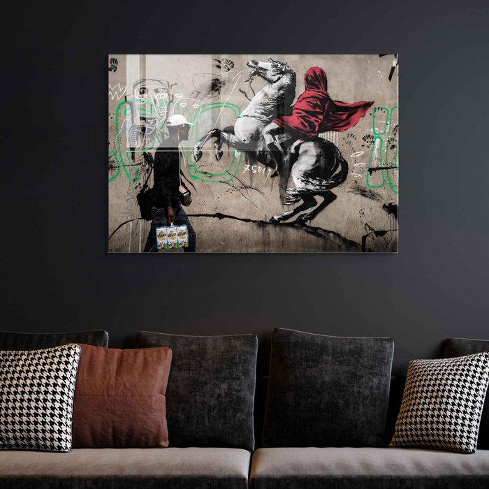 Wallity Cuadro Decorativo de Vidrio Templado Multicolor 70 x 100 cm Wallity Cuadro Decorativo de Vidrio Templado Multicolor 70 x 100 cm